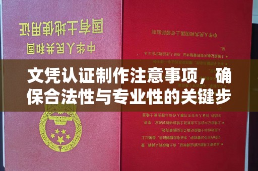 加查文凭认证制作注意事项，确保合法性与专业性的关键步骤